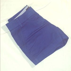 J. Crew royal blue Chino shorts in size 00!